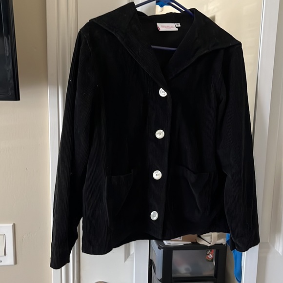 Big Bud Press black sailor corduroy jacket - Picture 3 of 5